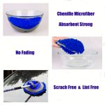 GreatCool 62 Car Wash Brush Kit Mitt Mop Sponge with Long Handle Chenille Microfiber Car Cleaning Brush Kit Supplies Car Washing Mop Kit Car Care of Scratch-Free Replacement Head for Car RV Truck - Image 18
