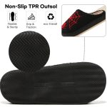 BERANMEY Halloween Slippers for Women Perfect Soft Plush Comfy Warm Slip-On Cute Womens Slippers Indoor Fluffy House Slippers for Women and Men Non-slip Fuzzy Flat Slides - Image 37